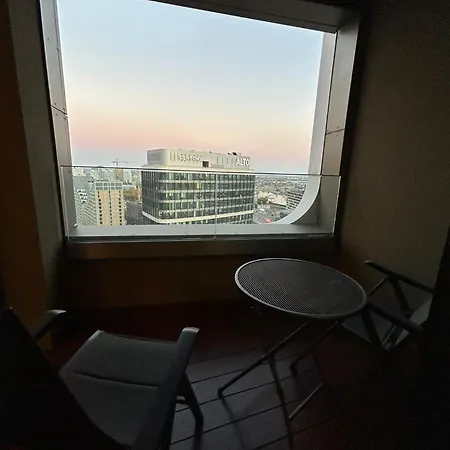 Sky Park Tower 1, 22 Floor, Downtown Centrum, Adress In Town, Parking Included Bratislava