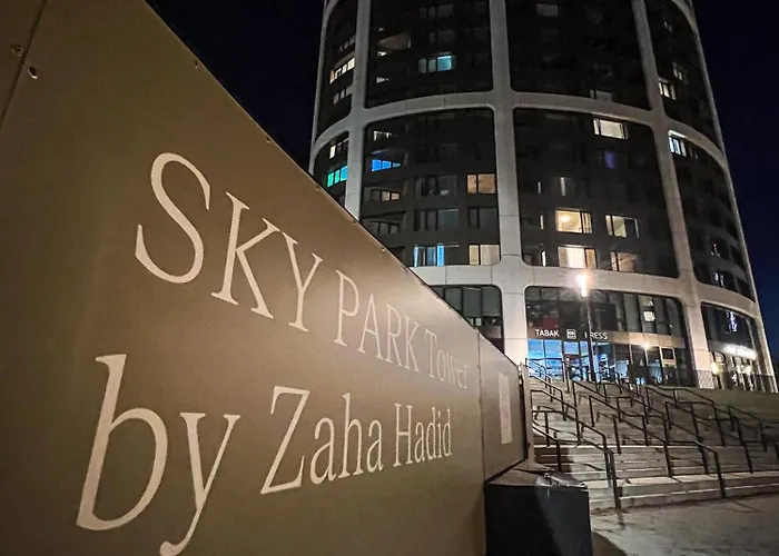 Sky Park Tower 1, 22 Level, Downtown Centrum, Adress In Town, Parking Included Διαμέρισμα